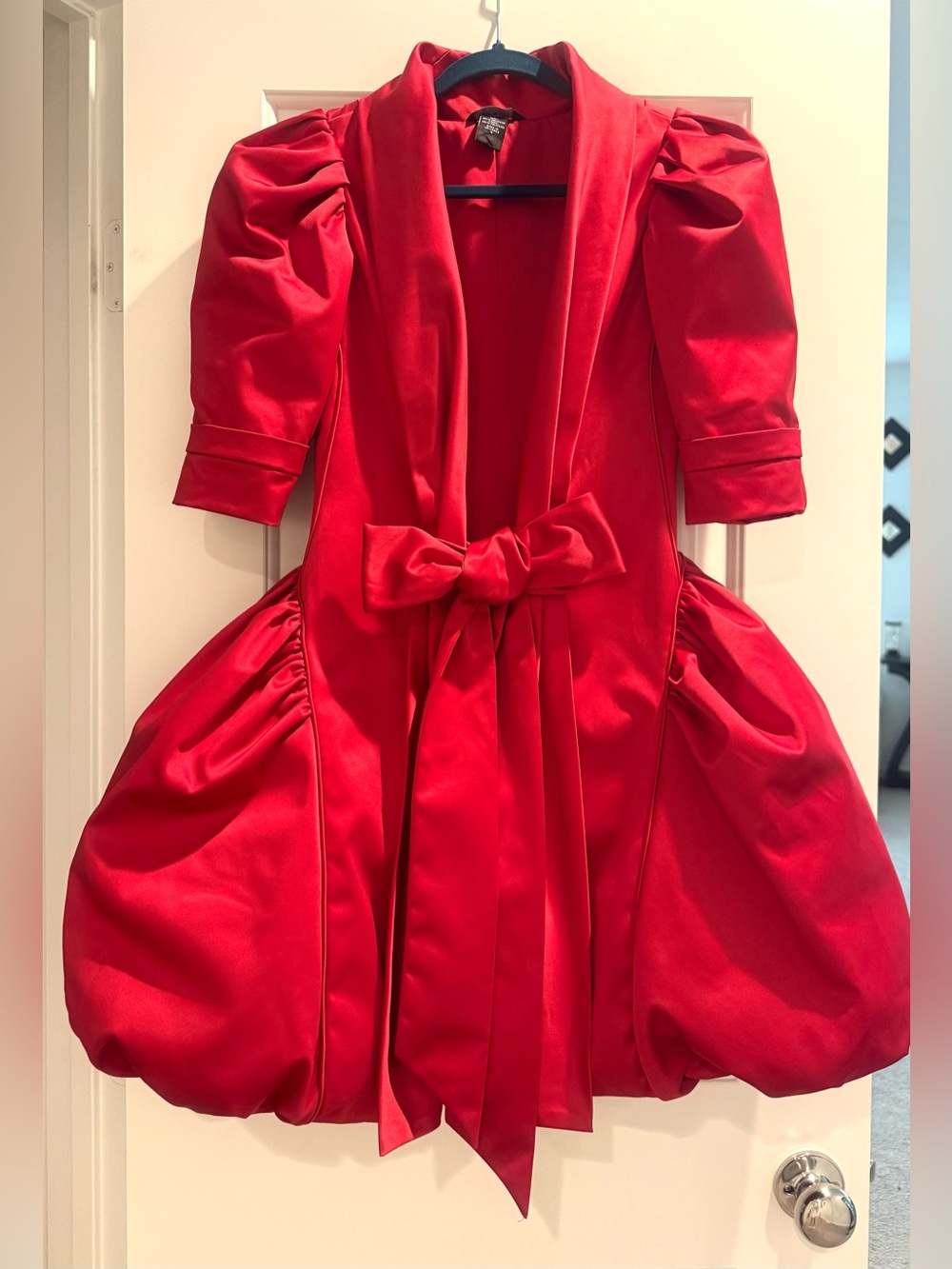 Victoria's Secret Runway Show Collective Satin Coat/Dress.